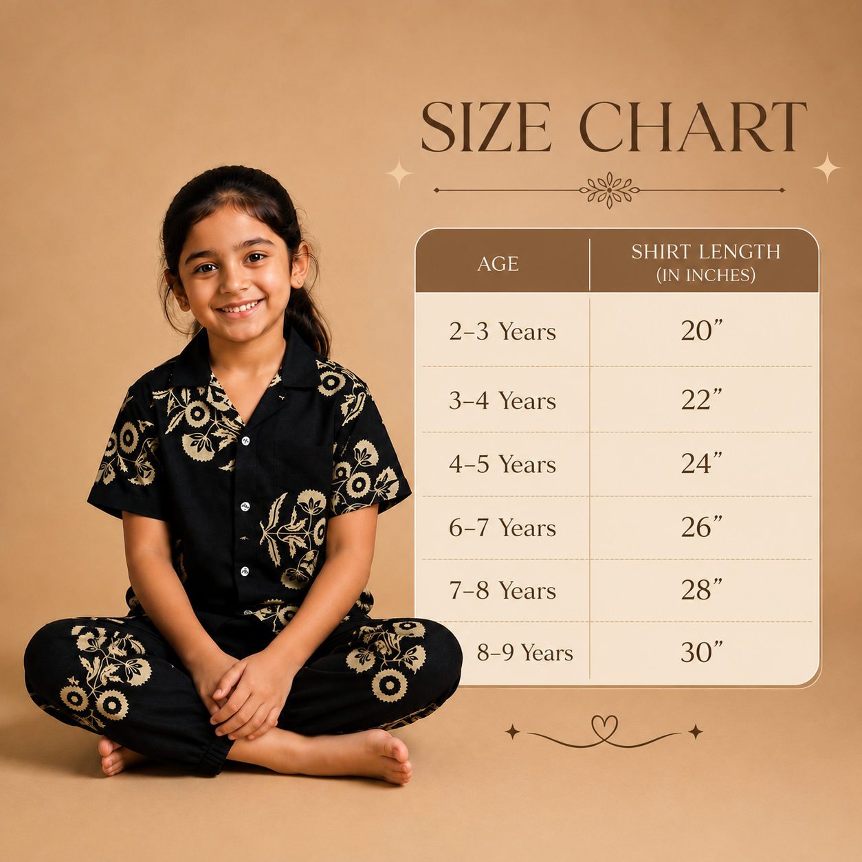 Pure Cotton Jaipuri Floral Print Night Suit Full Set