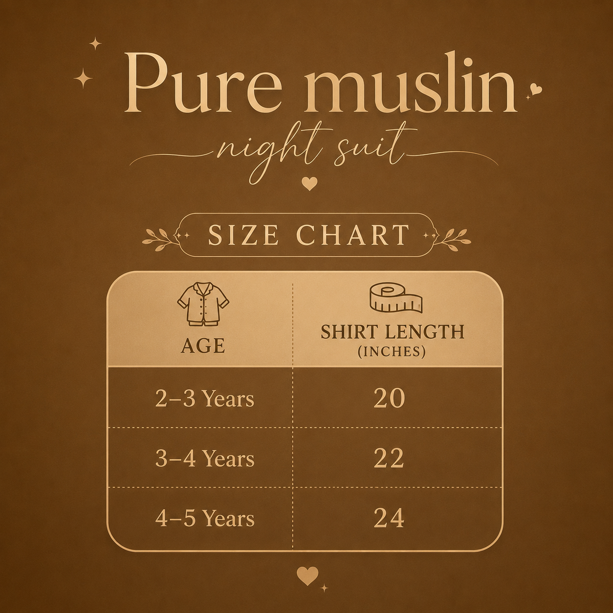 Premium Pure Muslin Night Suit