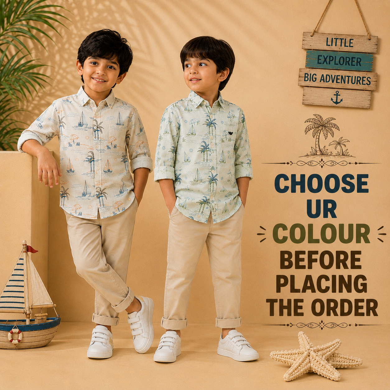 Cotton beach Printed Shirts