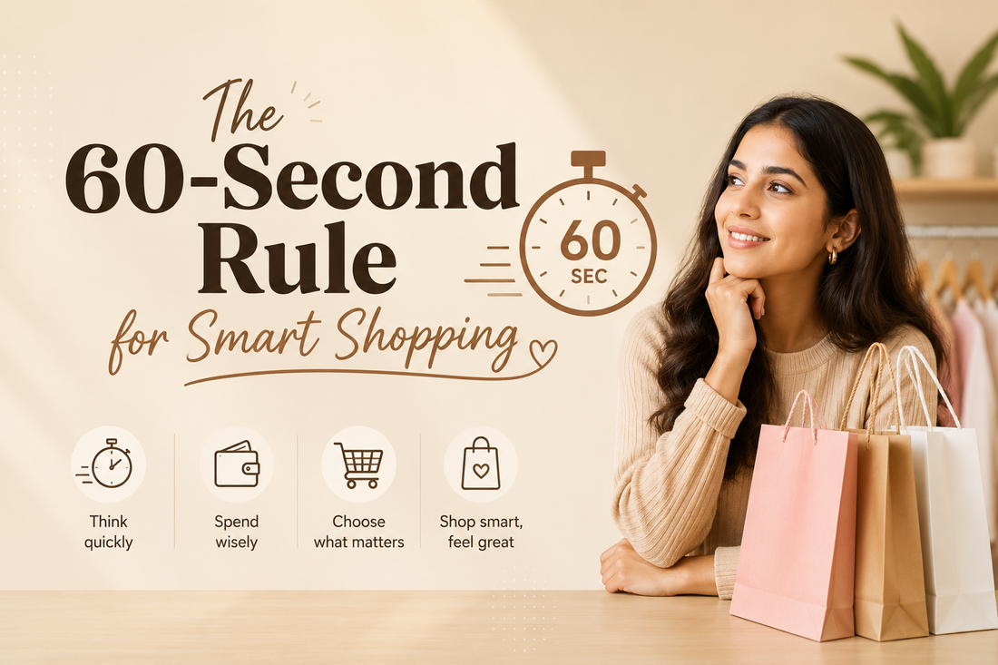 The 60-Second Rule for Smart Shopping