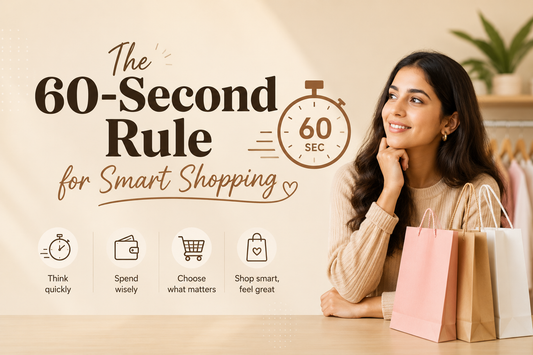 The 60-Second Rule for Smart Shopping