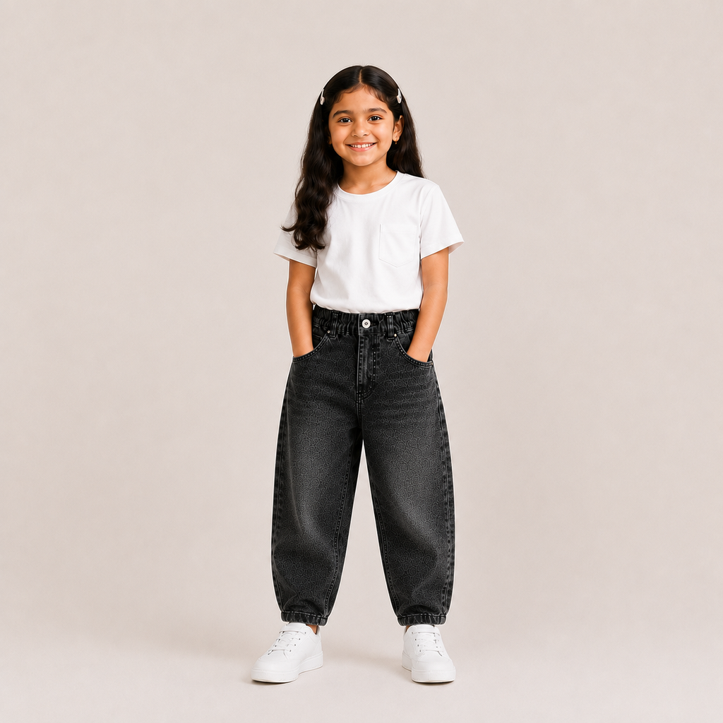 Carrot Fit Faded Black