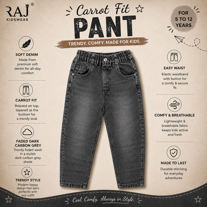 Carrot Fit Carbon Grey Bottom