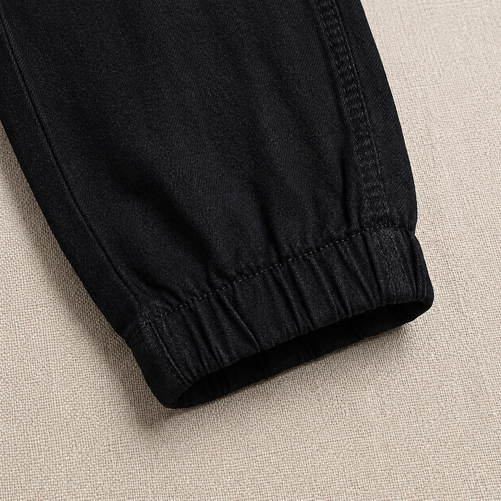 Black Joggers bottom