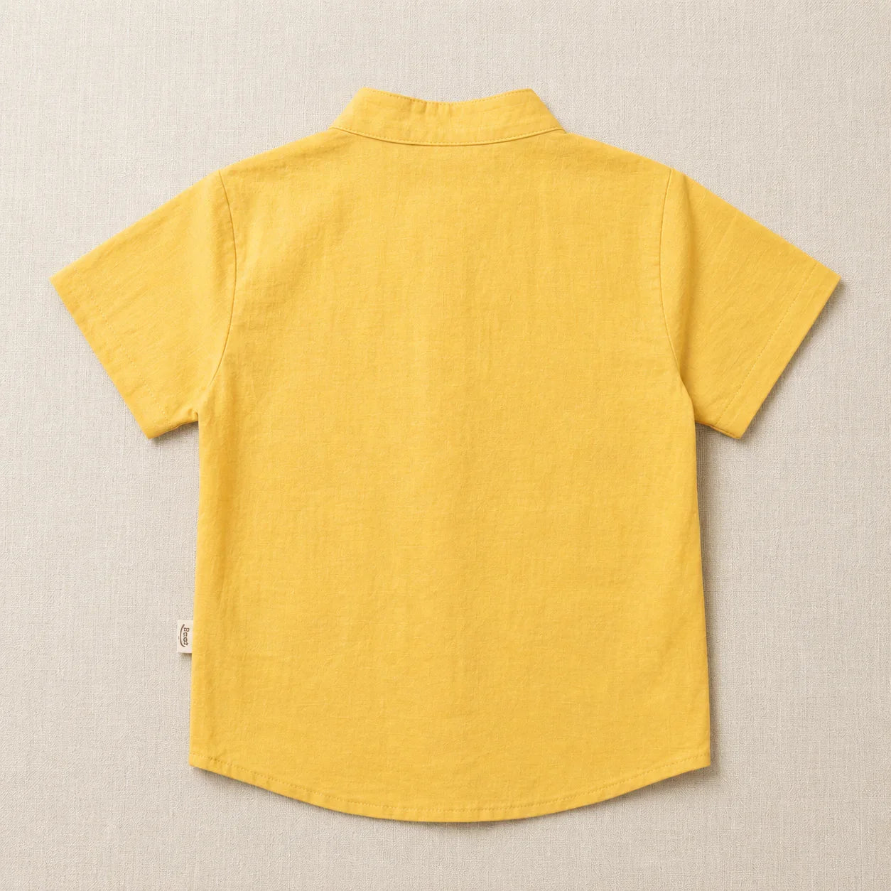 Yellow Half Sleeve Shirt - Bear & Panda Design