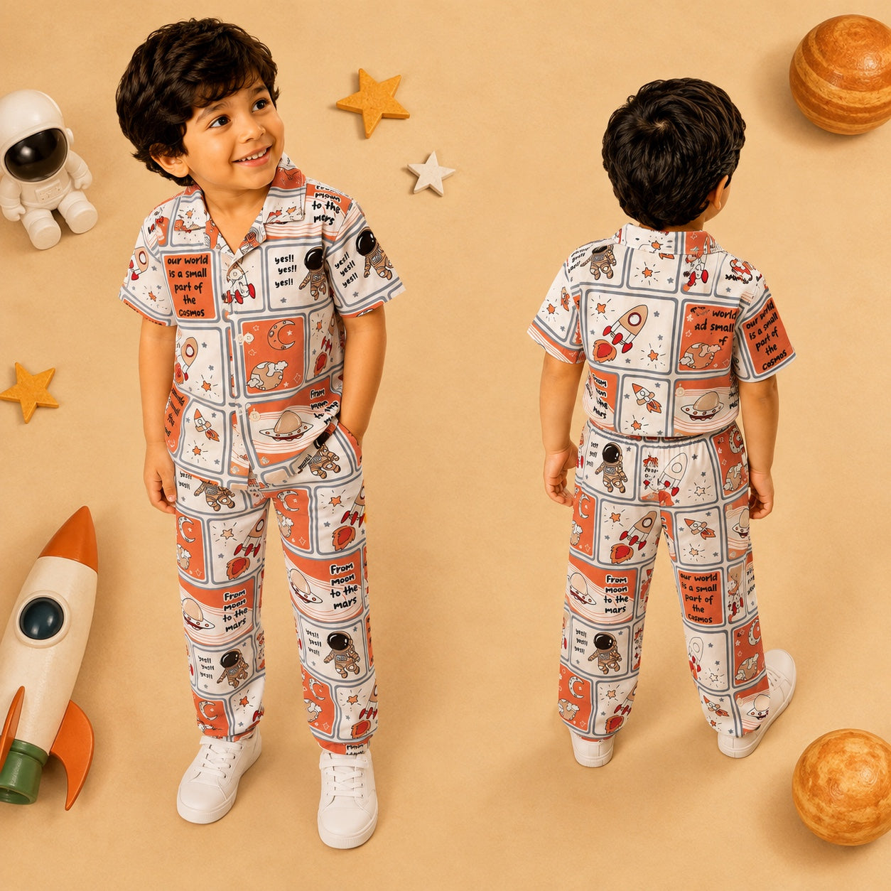 Astronote - Unisex Nyt suit ( Rust )
