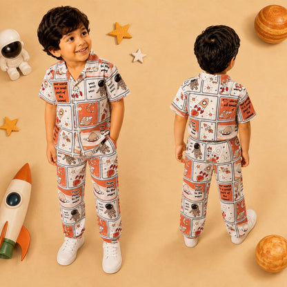 Astronote - Unisex Nyt suit ( Rust )