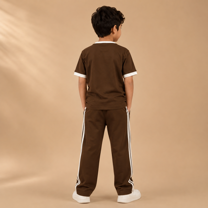 Chocolate Brown Puma Co-ord set