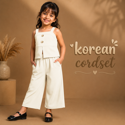 Korean Inspired Sleeveless Co-Ord sets
