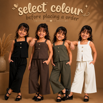 Korean Inspired Sleeveless Co-Ord sets