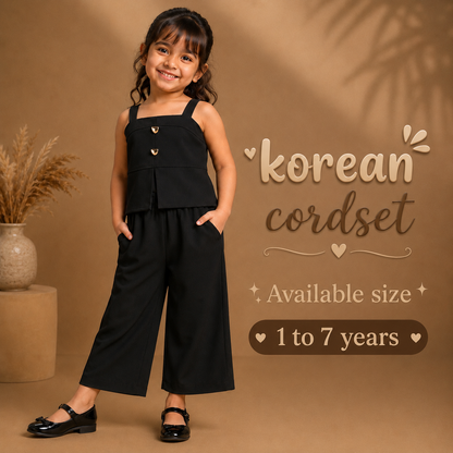 Korean Inspired Sleeveless Co-Ord sets
