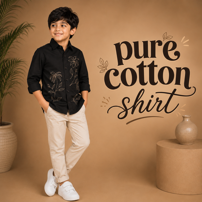 Cotton Embroidery Shirts