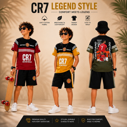 CR7 Cristiano Ronaldo Back Print Co-ord Set