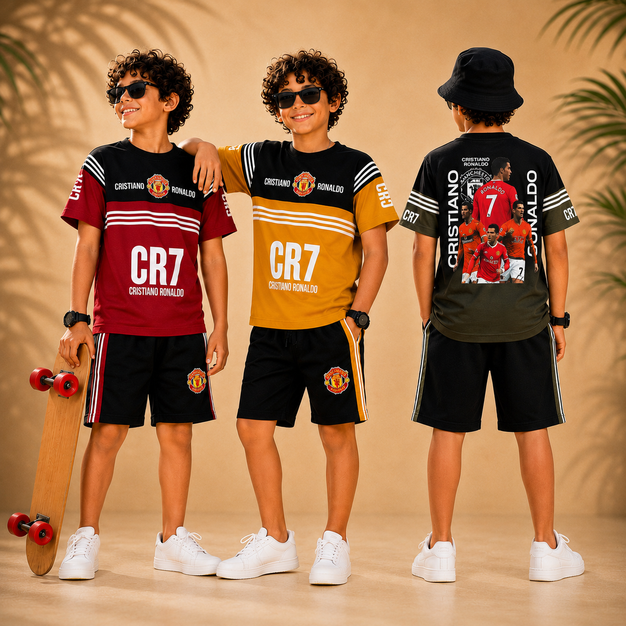 CR7 Cristiano Ronaldo Back Print Co-ord Set