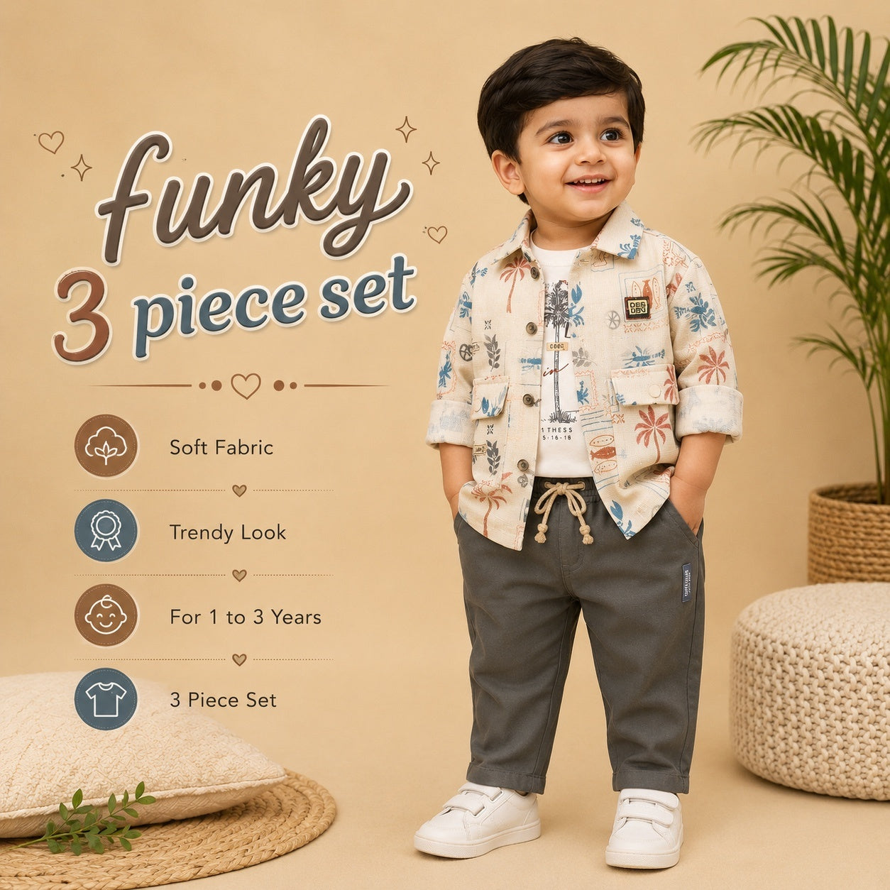 Funky 3-Piece Set