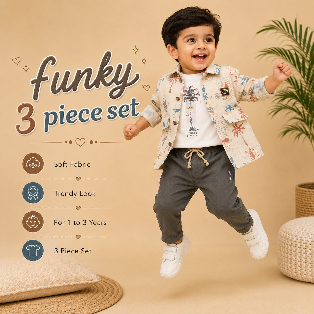 Funky 3-Piece Set