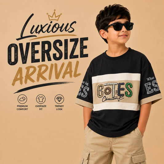 Cotes Oversized T-Shirt - Black