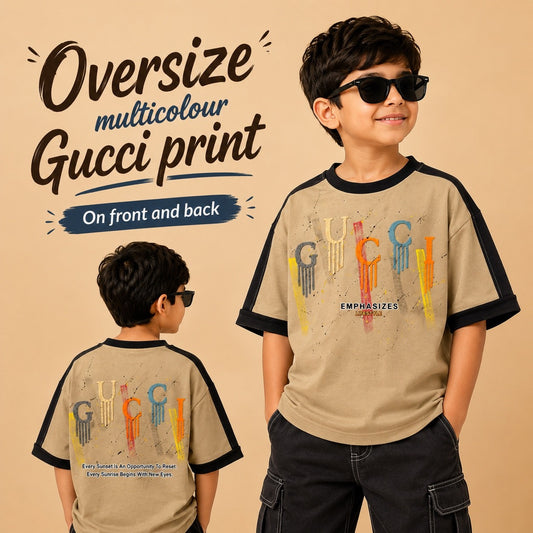 Gucci Oversized T-Shirt - Beige