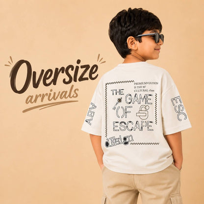Escape Oversized T-Shirt - White