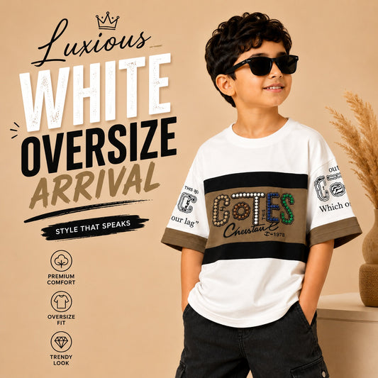 Cotes Oversized T-Shirt - White