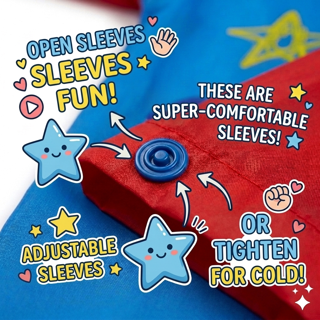 Kids Spider-Man Hooded Raincoat