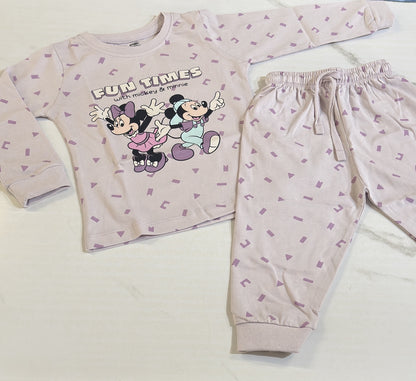 Mickey couple Full Sleeve set