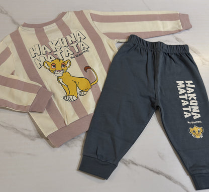 Hakuna Matata Strips Full Sleeve set