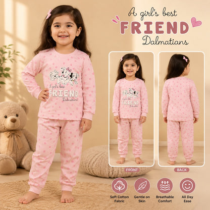 Cute Pink Full Sleeve set