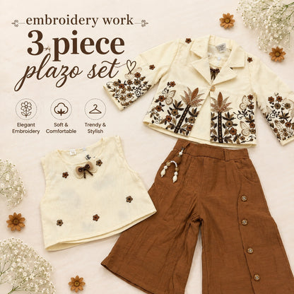 Embroidery Work 3Piece set