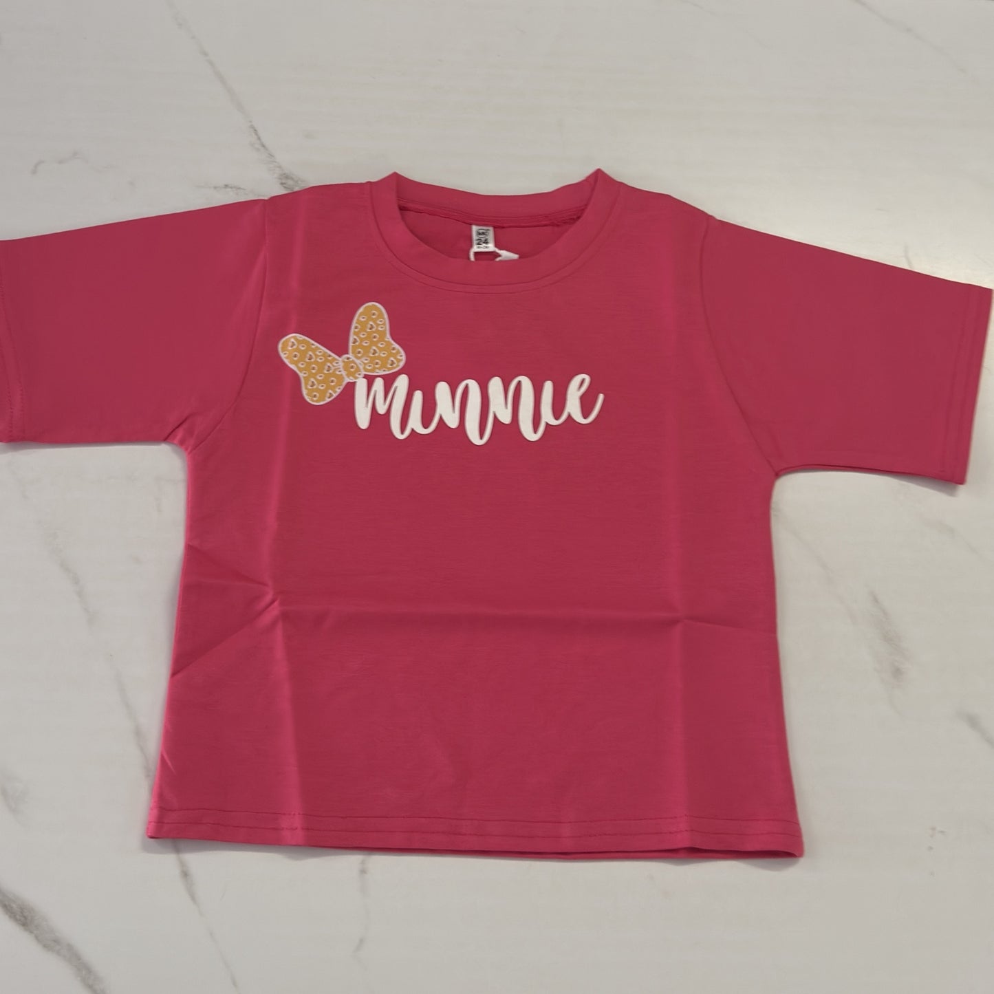 Rani Pink Minnie Crop Tshirt