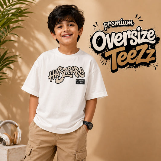 Oversize Premium White TeeZz