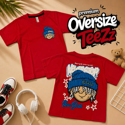 Oversize Premium Red TeeZz