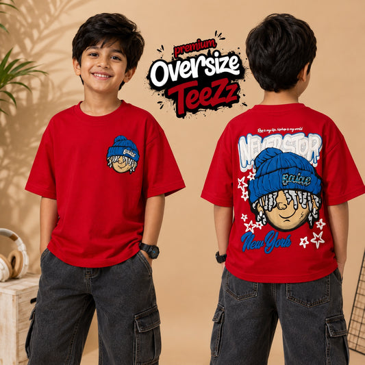 Oversize Premium Red TeeZz
