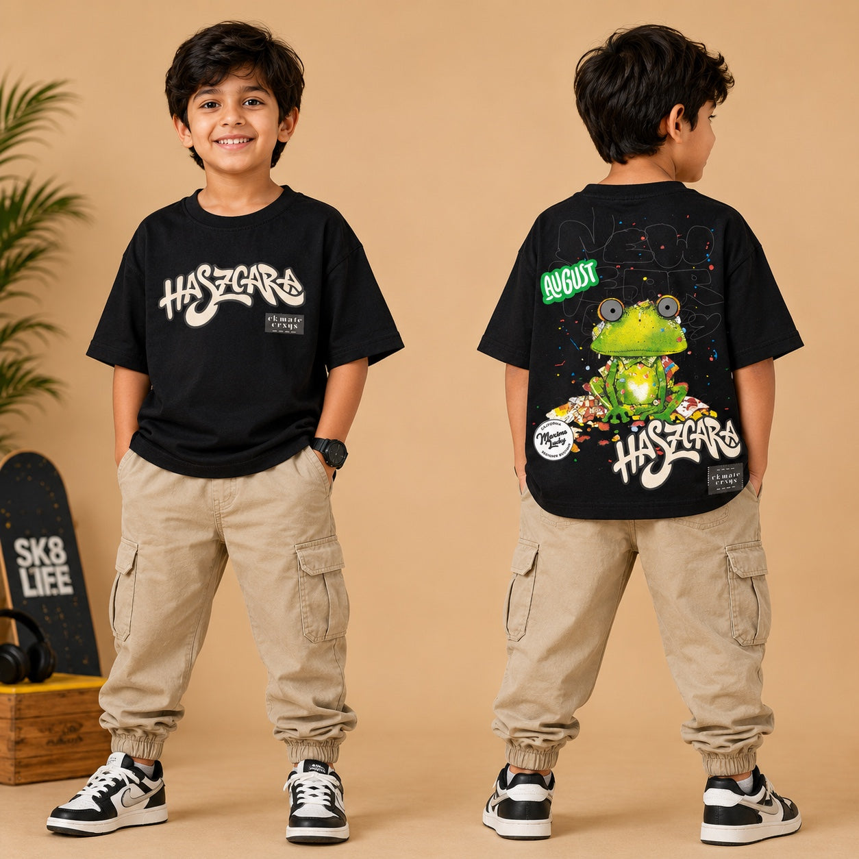 Oversize Premium Black TeeZz