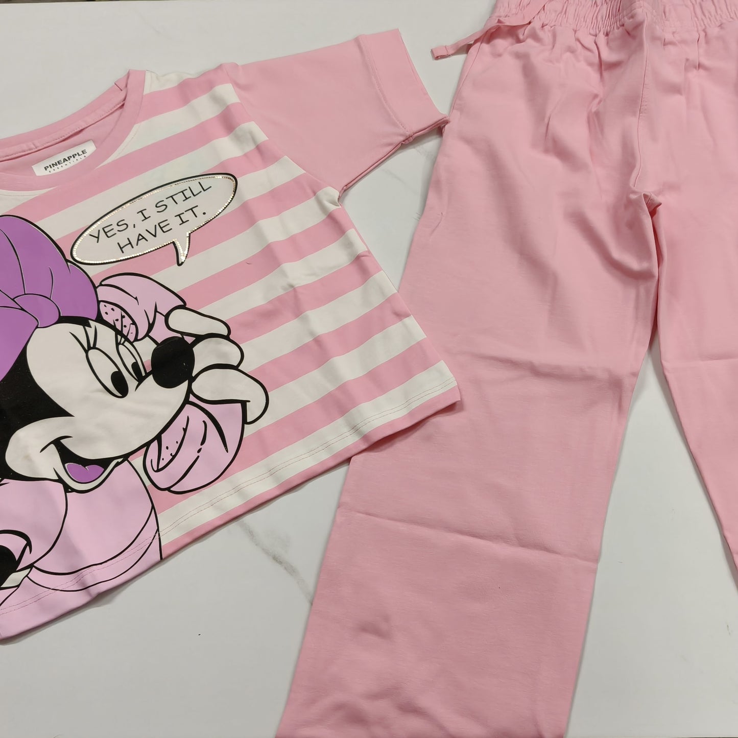 Pink Disney 2-Piece Cordset | Premium Cotton Co-Ord Set