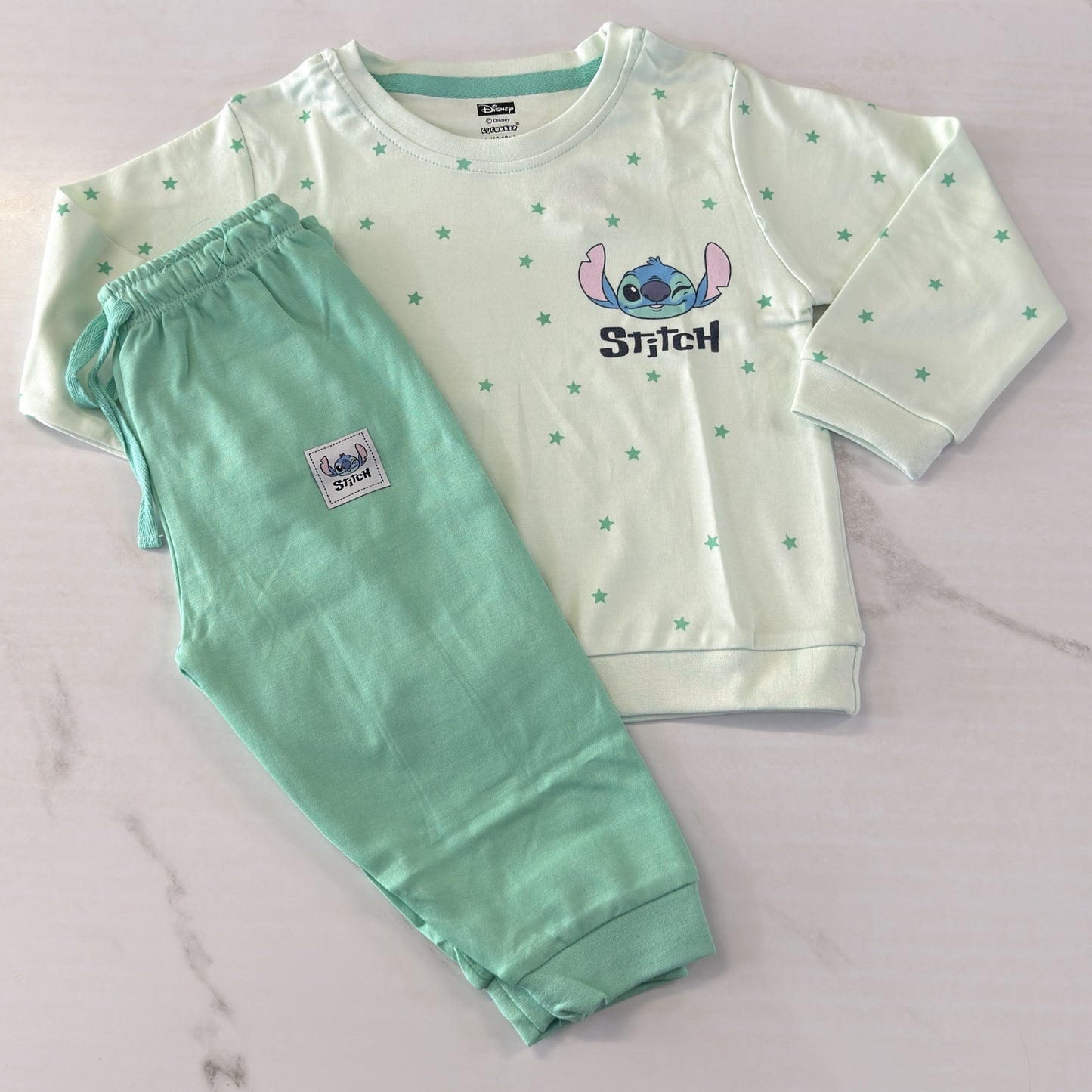 Disney Stitch Green Fullsleeve set