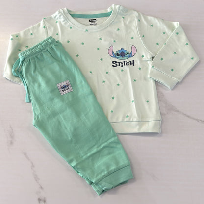 Disney Stitch Green Fullsleeve set