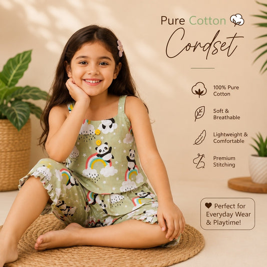Pure Cotton Panda Co-ordset