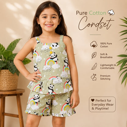 Pure Cotton Panda Co-ordset