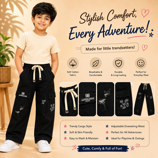 Comfort Carrot Fit Baggy - Pure Black