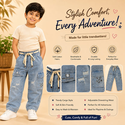 Comfort Carrot Fit Baggy - Faded Sky