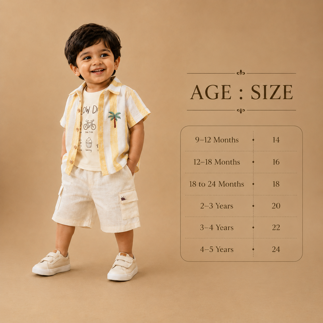 Yellow : Khadi Cotton 3 Piece Set