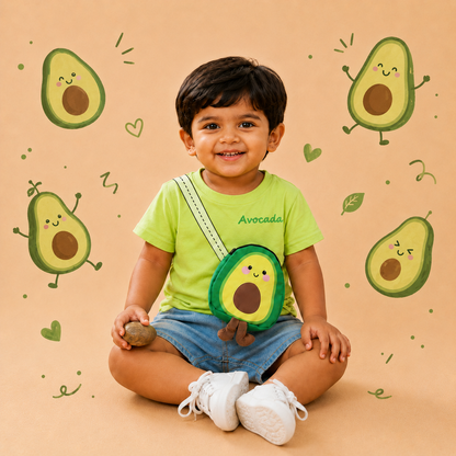 3D Avocado Set