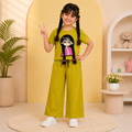 Musturd 3D Plazo Cordset
