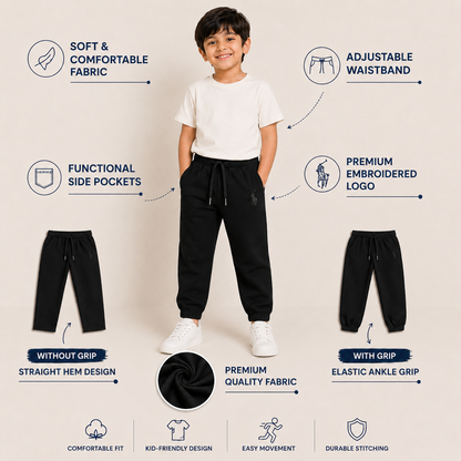 Black Soft Joggers bottom