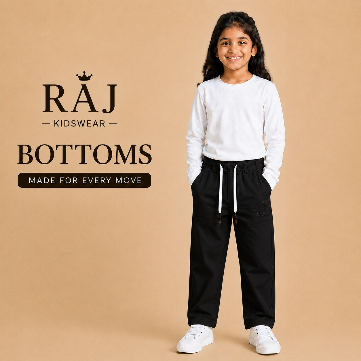 Premium Pure Black Bottom