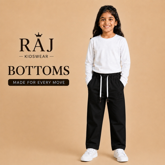 Premium Pure Black Bottom