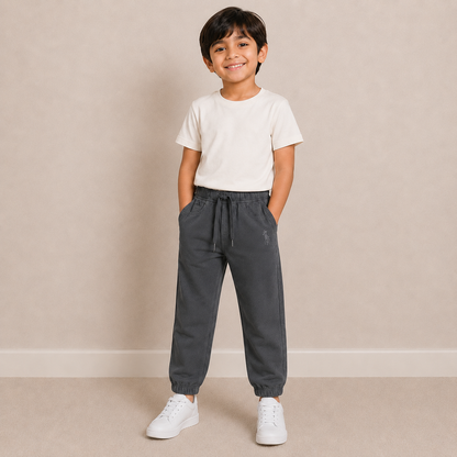 Grey Soft Joggers bottom