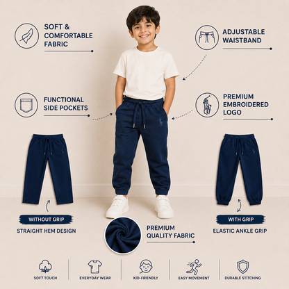 Royal blue Soft Joggers bottom