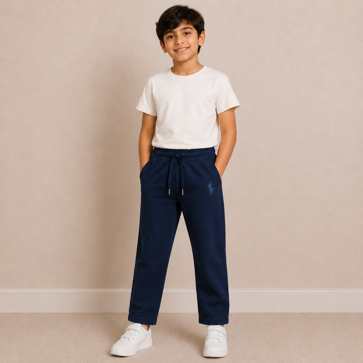 Soft navy bottom